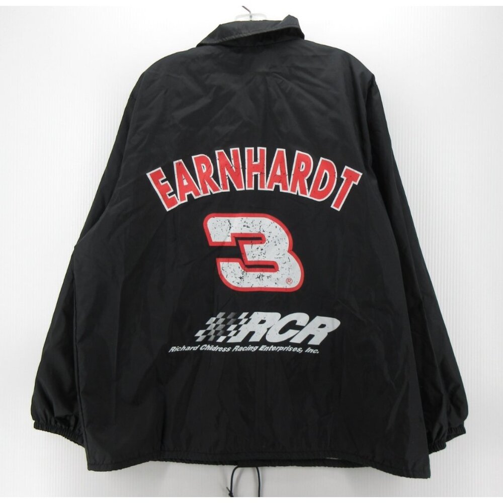 VINTAGE Dale Earnhardt Jacket Large NASCAR Racing Competitors View *